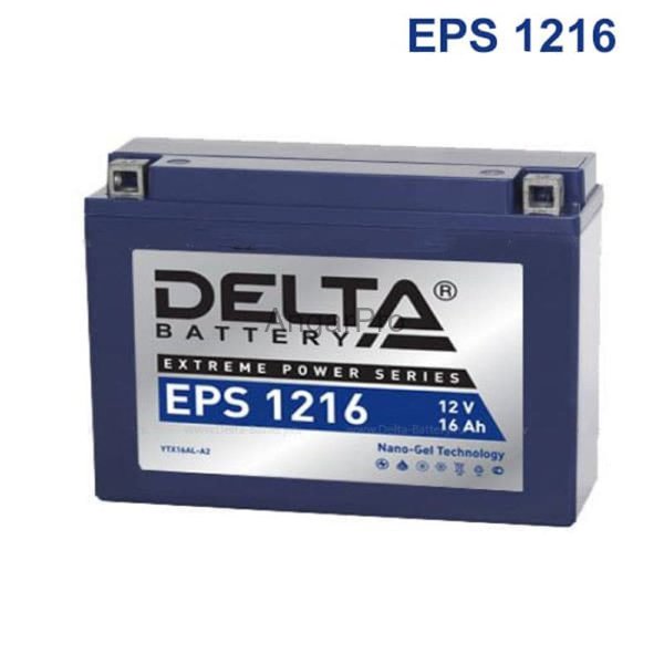 аккумулятор для снегохода delta eps 1216
