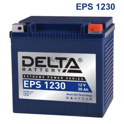 Аккумулятор для снегохода Delta EPS 1230