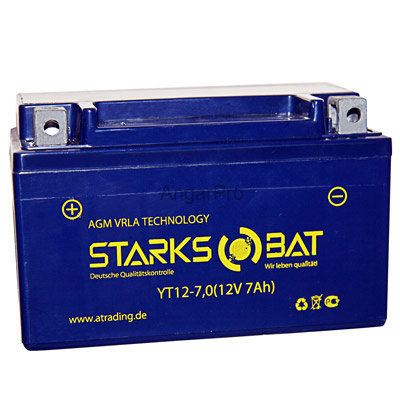 Аккумулятор для снегохода Starksbat YT 12-7.0