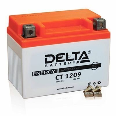 Аккумулятор для снегохода Delta СТ 1209