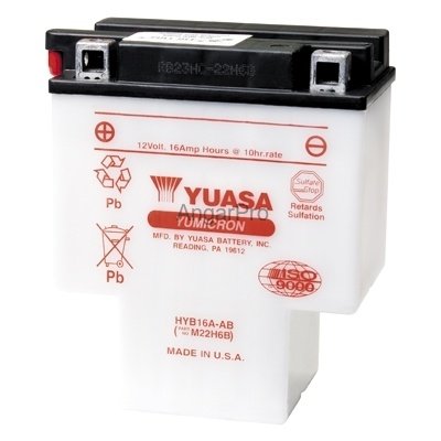 Аккумулятор для снегохода Yuasa HYB16A-AB