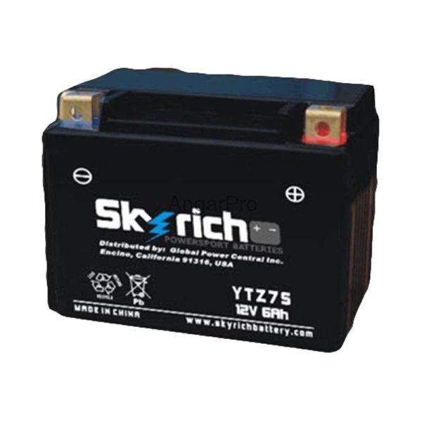 аккумулятор для снегохода skyrich ytz7s