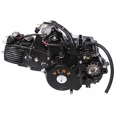 Двигатель в сборе 4Т 152FMH (CUB) 106,7см3 (п/авт.) (реверс, 3+1) снегохода Динго T110