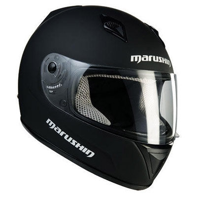 Снегоходный шлем Marushin 778 MONO FLAT-BLACK