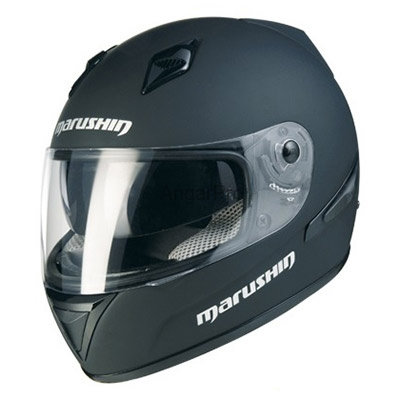Снегоходный шлем Marushin 779 MONO BLACK-SHINING