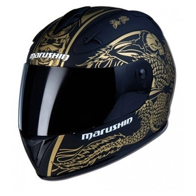 Снегоходный шлем Marushin 888 RS ET SHIV.II fl-bl/gold