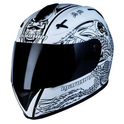 Снегоходный шлем Marushin 888 RS ET SHIV.II white-black
