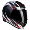 снегоходный шлем marushin 999 rs et carat blk/w/red