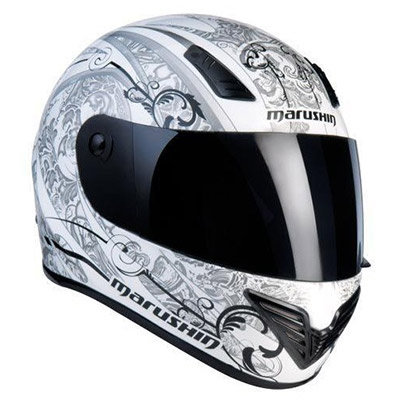 Снегоходный шлем Marushin 999 RS ET CARAT white