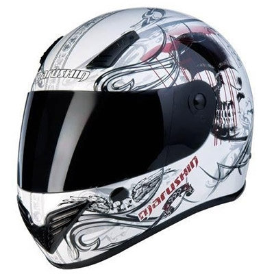 Снегоходный шлем Marushin 999 RS ET MONSTRA white