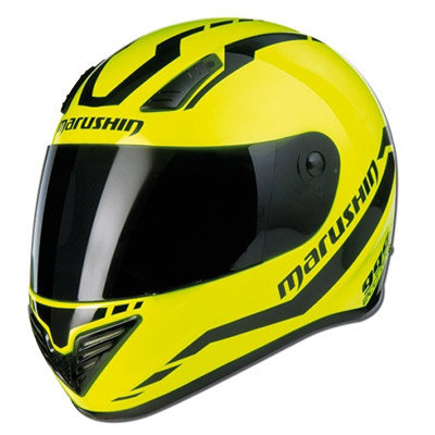 Снегоходный шлем Marushin 999 RS ET START UP yellow/bl