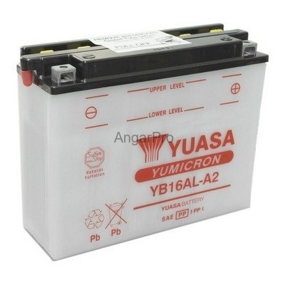 Аккумулятор для снегохода Yuasa YB16AL-A2