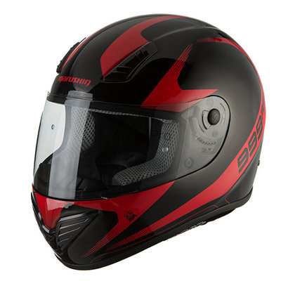 снегоходный шлем marushin 999 rs et start up ii black/red