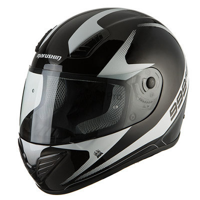 Снегоходный шлем Marushin 999 RS ET START UP II Black/White