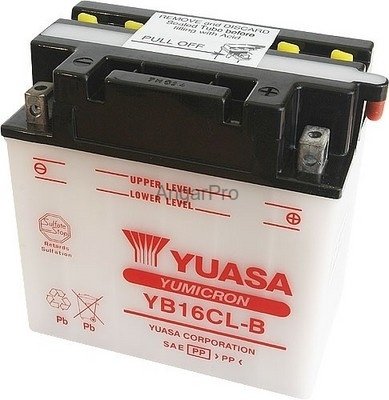 Аккумулятор для снегохода Yuasa YB16CL-B