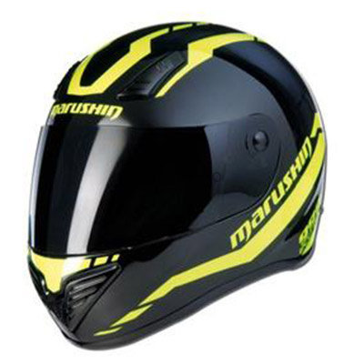 Снегоходный шлем Marushin 999 RS ET START UP II Black/Yellow