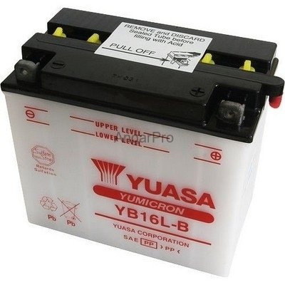 Аккумулятор для снегохода Yuasa YB16L-B