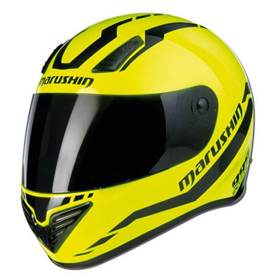 Снегоходный шлем Marushin 999 RS ET START UP II Yellow/Black