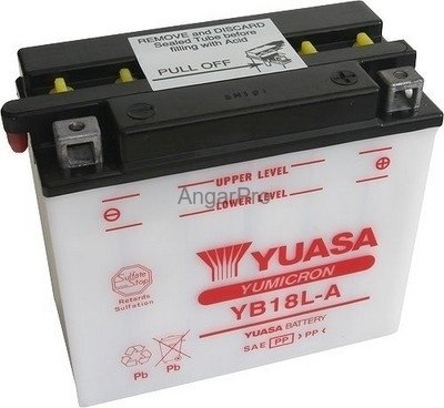 Аккумулятор для снегохода Yuasa YB18L-A