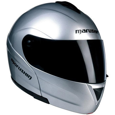 Снегоходный шлем Marushin M 409 MODULAR silver
