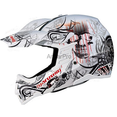 Снегоходный шлем Marushin RS-MX MONSTRA white