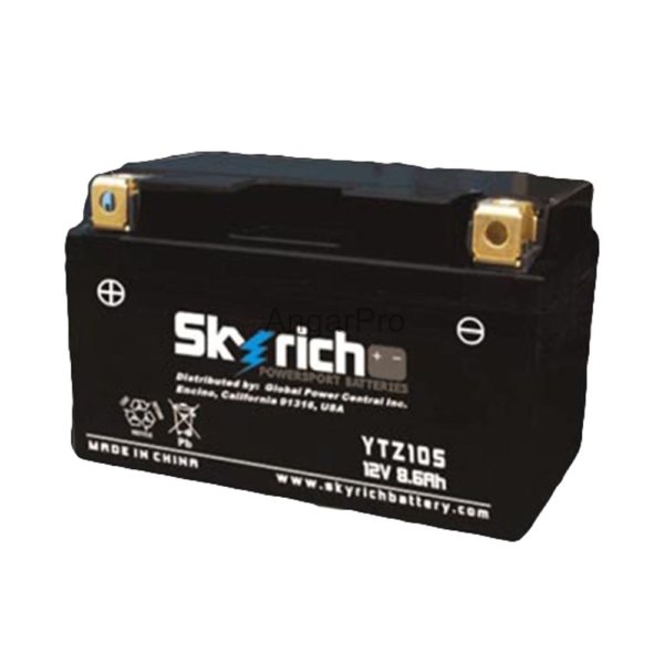 аккумулятор для снегохода skyrich ytz10s