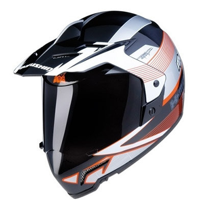 Снегоходный шлем Marushin X-MOTO 2 FUTATSU Orange